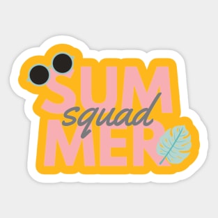 Summer Squad! Sticker